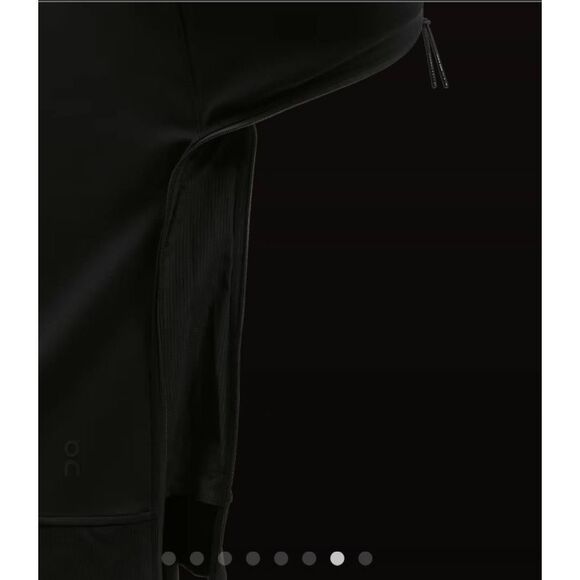 On Women's running hoodie black. Brand new with tags. Size small. Black - Picture 3 of 8